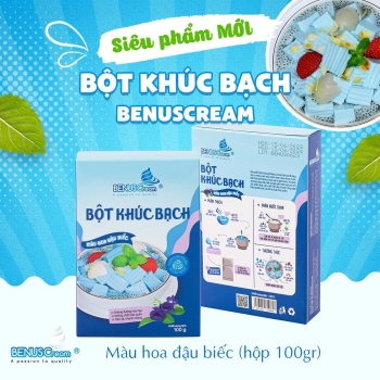 Bột khúc bạch Màu hoa đậu biếc